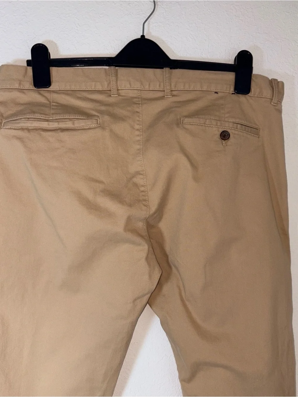 J. Crew Men's Slim Chinos in Khaki Tan 36 x 32 inches pants preppy